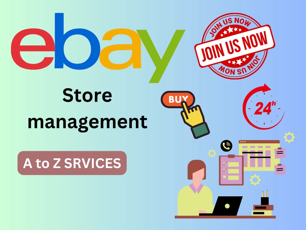 إنشاء واداره متجر ebay والترويج للمنتجات